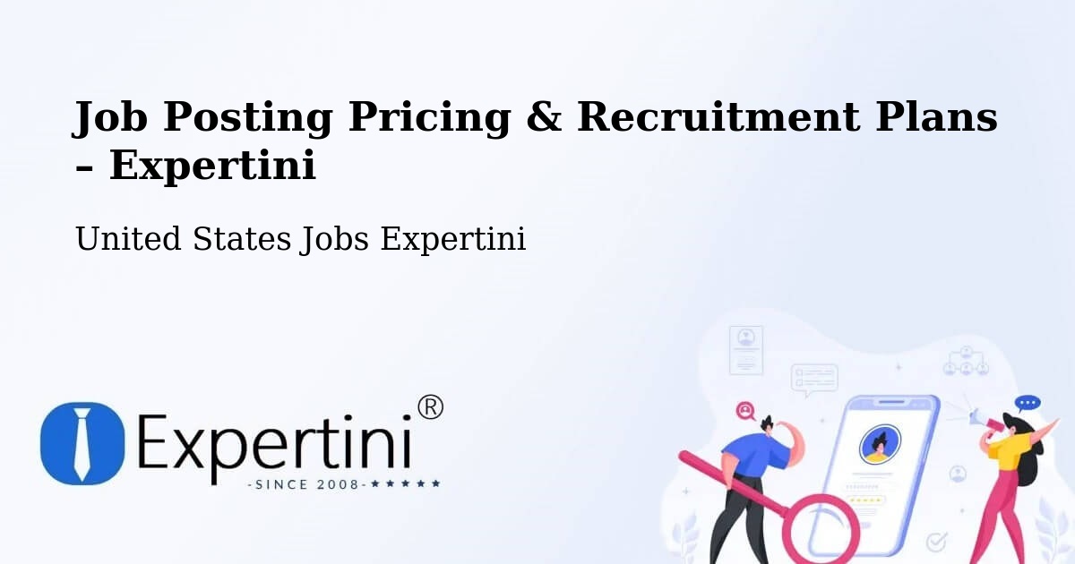 Job Posting Pricing & Recruitment Plans – Hoboken - Hoboken, United States Jobs Expertini